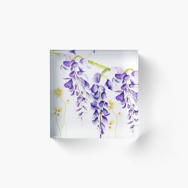 Wisteria Acrylic Block