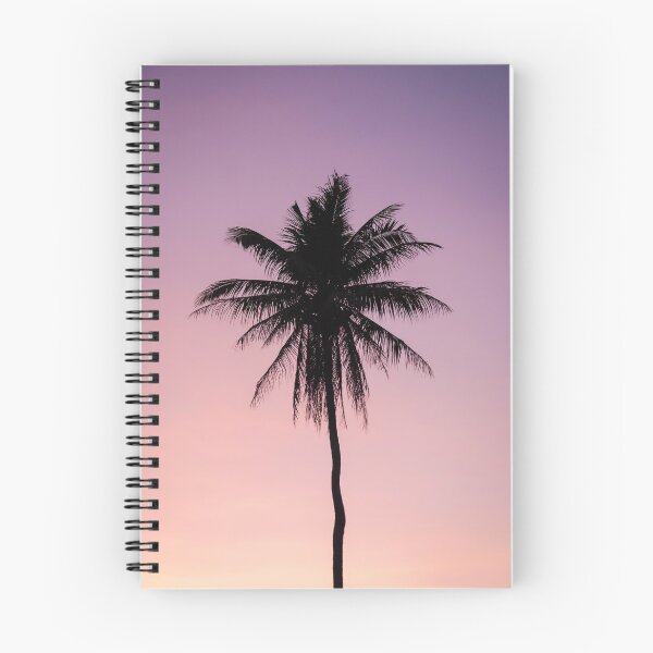 Item preview, Purple Palm Tree Sunset Sky designed and sold by newburyboutique.