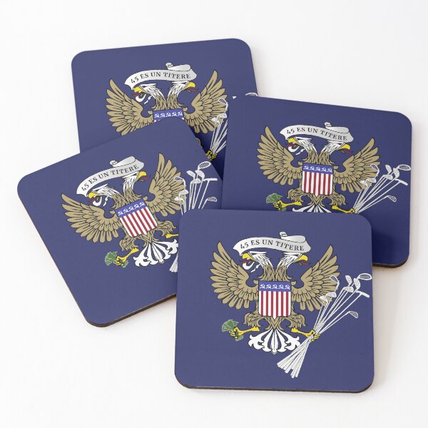Item preview, Sello personal de Trump (sello presidencial con palos de golf, dinero y águila rusa) designed and sold by countercolour.