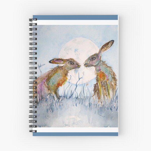 Item preview, Moonlight and Micheivious Hares designed and sold by Vicki Long.