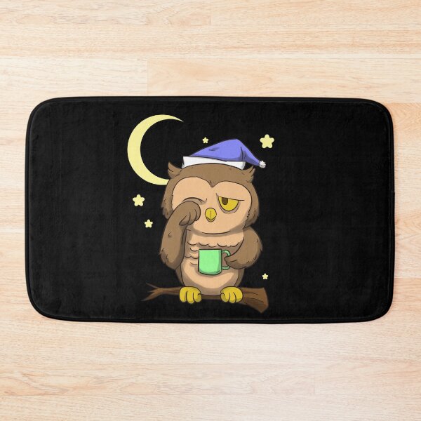 Item preview, Night owl - sleepy owl designed and sold by frankidavids.