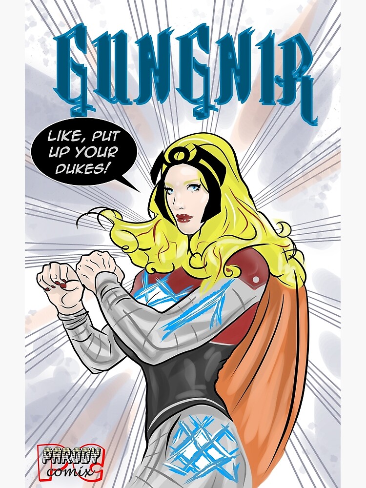 Gungnir Like Put Up Your Dukes Poster By BusterCM Redbubble