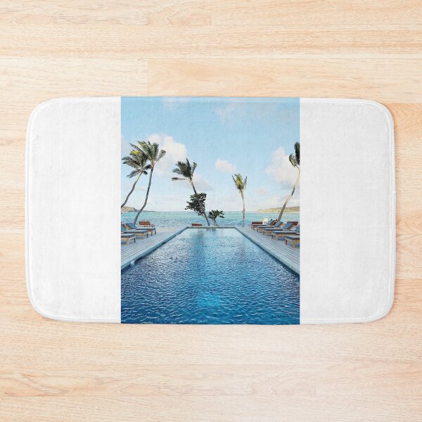 Item preview, Tropical Blue Ocean Swimming Pool designed and sold by newburyboutique.