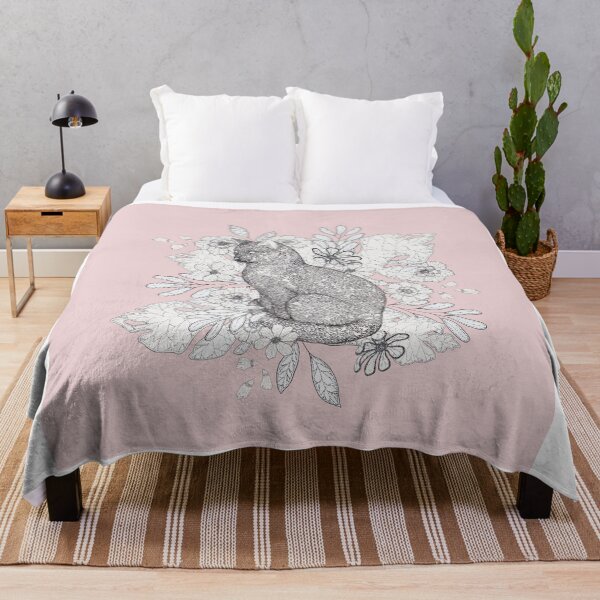 Item preview, Floral Kitty designed and sold by Sam Scarr.