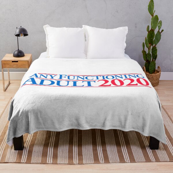 Item preview, Any Functioning Adult Political Bumper Sticker designed and sold by adidabu.
