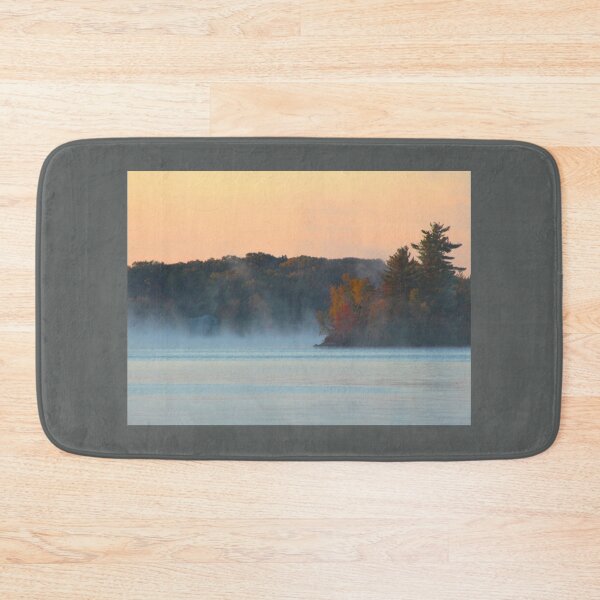 Item preview, Morning Fog on the pond in autumn.  designed and sold by RYBHOWE.