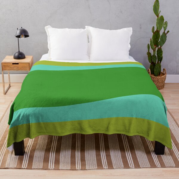 Item preview, Wave Stripe Classic Olive Aqua Green designed and sold by PageDesigns.