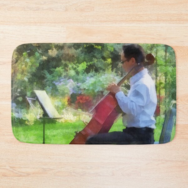 Item preview, Cellist in the Garden designed and sold by Susan Savad.