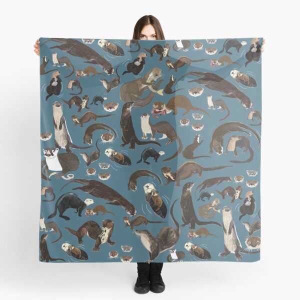 Asiatic and African clawless otter Scarf
