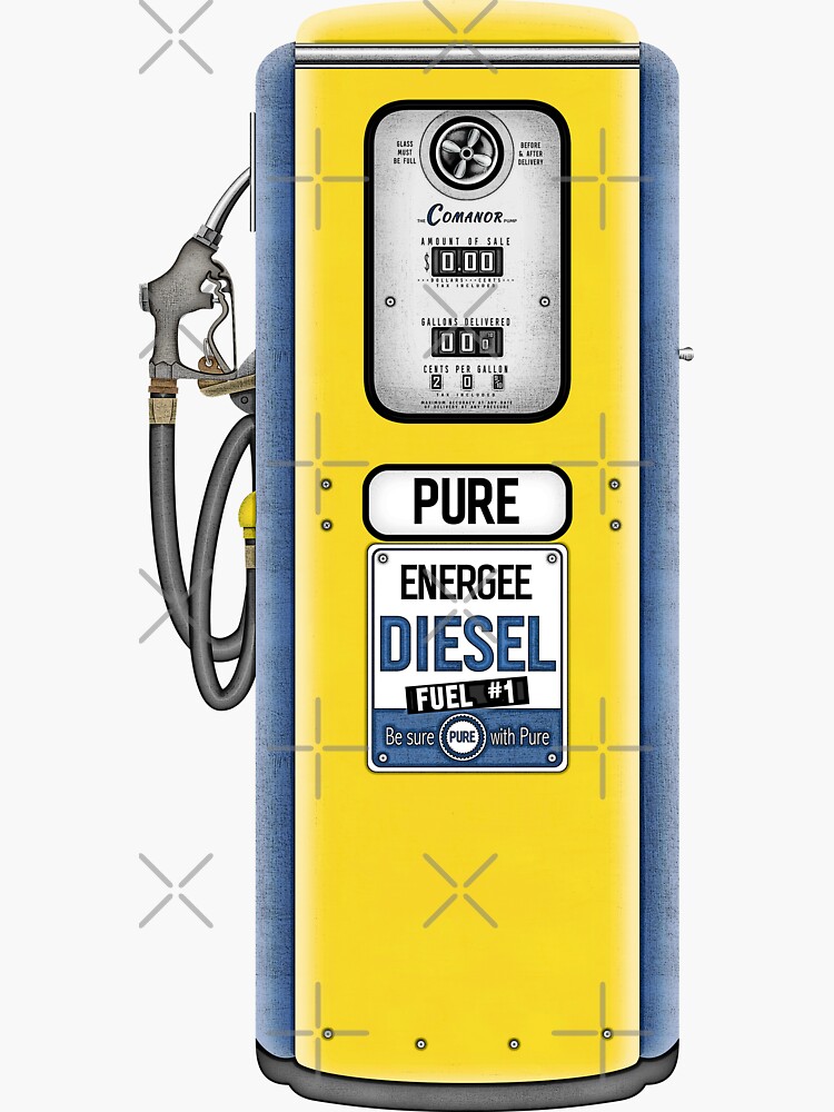 Vintage Style Gas Pump