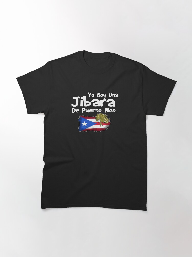 Alternate view of Yo Soy Una Jibara De Puerto Rico Design Classic T-Shirt