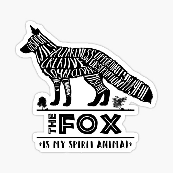 Item preview, Spirit Animals: The Fox designed and sold by Wild-W-Designs.