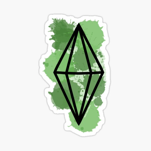 Plumbob Sims Stickers For Sale Redbubble