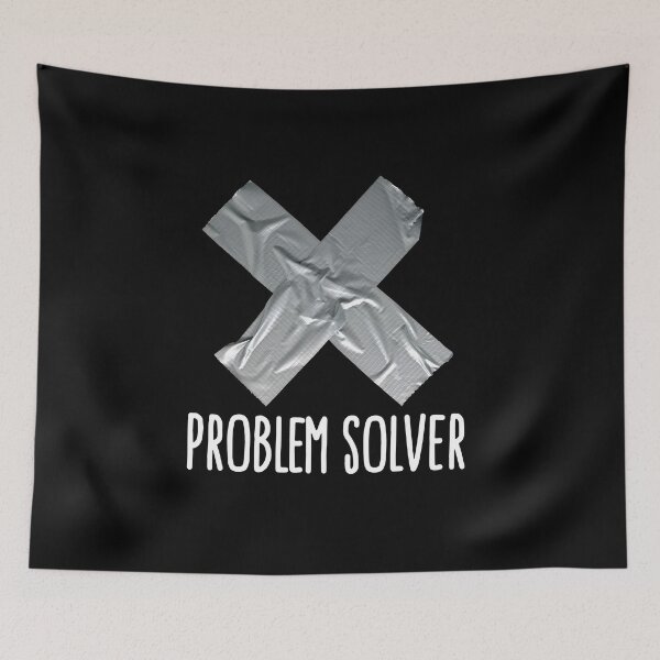 Item preview, Problem solver funny Duct tape husband father designed and sold by LaundryFactory.