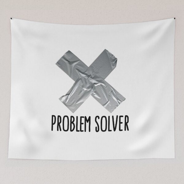 Item preview, Problem solver funny Duct tape husband father designed and sold by LaundryFactory.
