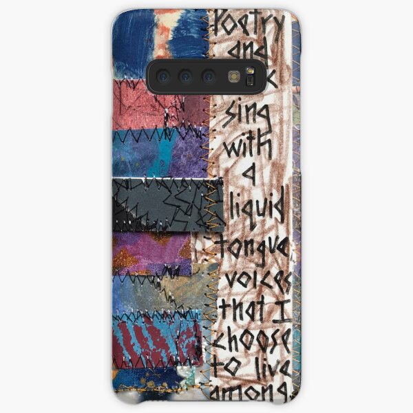 Poetry and Music Sing Samsung Galaxy Snap Case