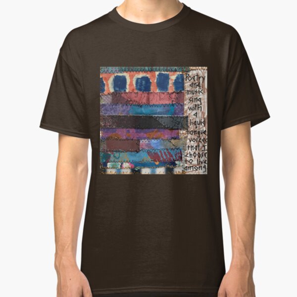 Poetry and Music Sing Classic T-Shirt