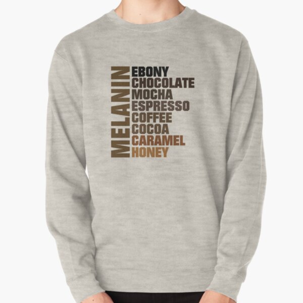 Melanin All Shades of Brown Pullover Sweatshirt