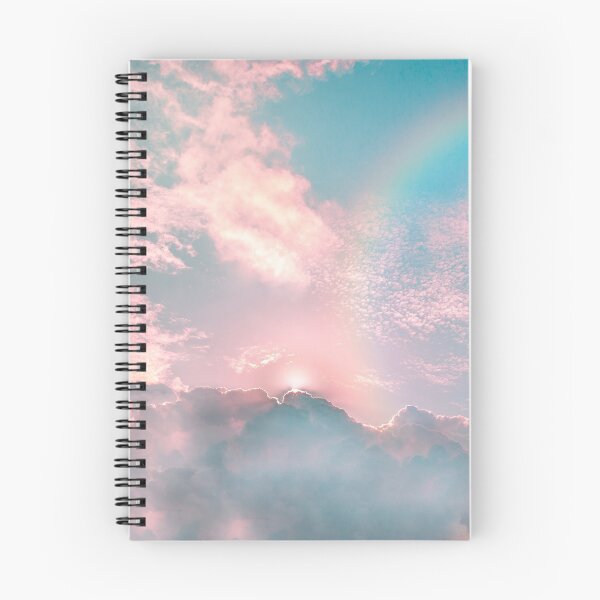 Item preview, Rainbow Clouds Blue Sky  designed and sold by newburyboutique.