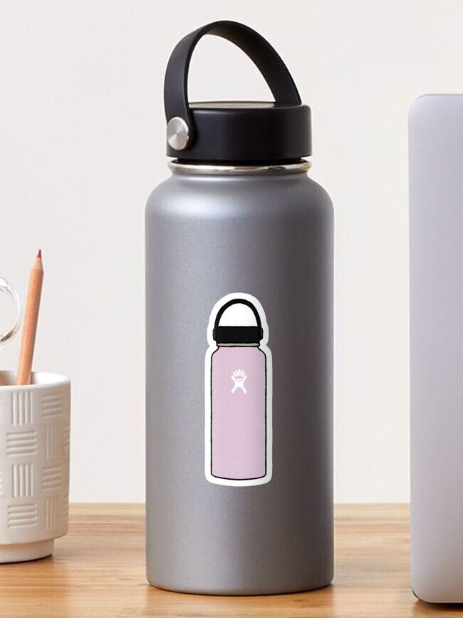 lilac hydro flask stickers