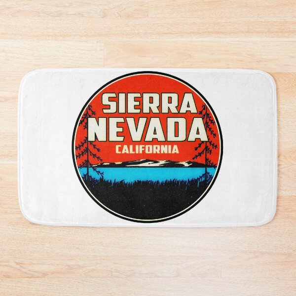 Item preview, Sierra Nevada California Ski Snowboard Hiking Boating Sierras designed and sold by DESTINATIONS DECAL.