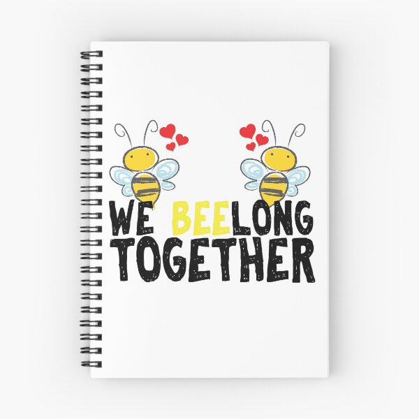 Item preview, We beelong together cute bee pun for Valentine's day designed and sold by Gifafun.