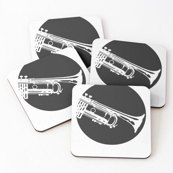 Item preview, Moody Trumpet Screen Print designed and sold by Loupdesigns.