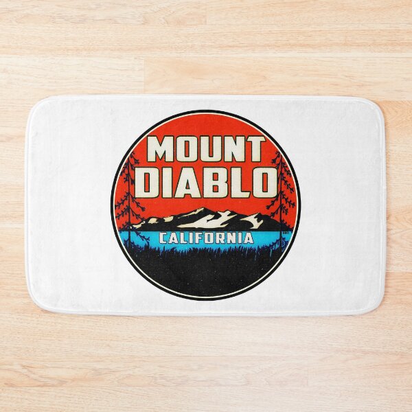 Item preview, Mount Diablo California Ski Snowboard Hiking Boating San Francisco designed and sold by DESTINATIONS DECAL.