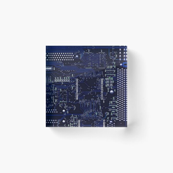 Item preview, Circuit Board Blue designed and sold by Czerra.