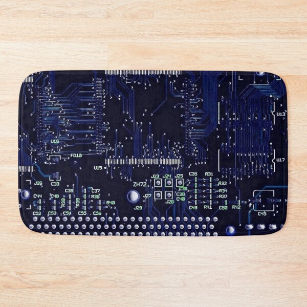 Item preview, Circuit Board Blue designed and sold by Czerra.
