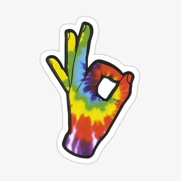 Ok Sign Meme Stickers Redbubble - ok hand decal roblox