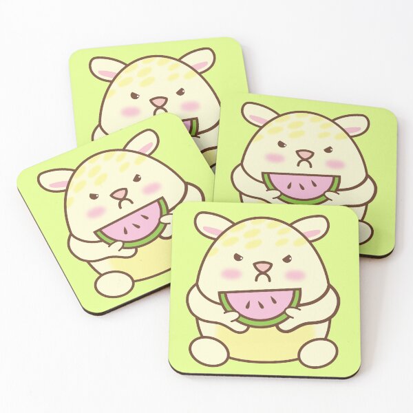 Item preview, sitting angry bear with watermelon designed and sold by jazzydevil.