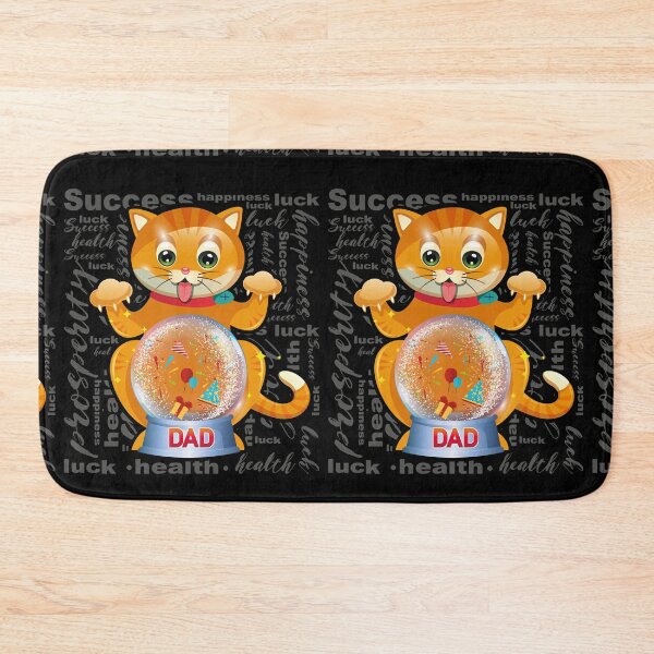 Item preview, Funny Cat kitten Dad Birthday Father Day Wishes Gift designed and sold by Lighvision.