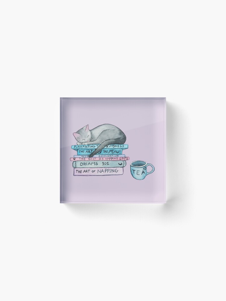 Alternate view of The Art of the Miau Acrylic Block