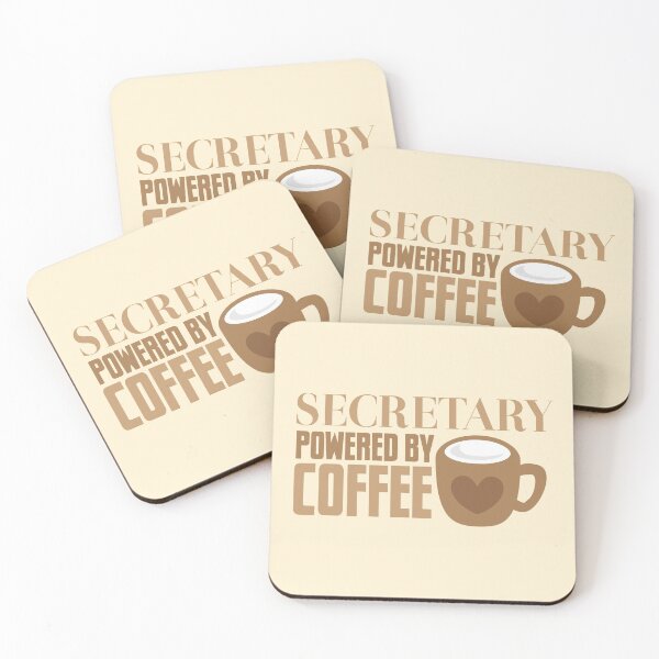 Item preview, secretary powered by coffee designed and sold by jazzydevil.