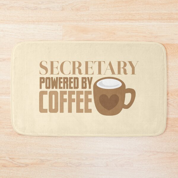 Item preview, secretary powered by coffee designed and sold by jazzydevil.