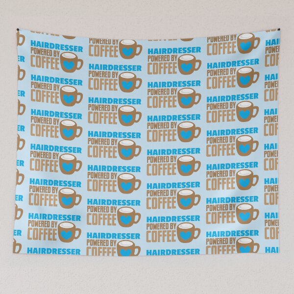 Item preview, HAIRDRESSER powered by coffee designed and sold by jazzydevil.