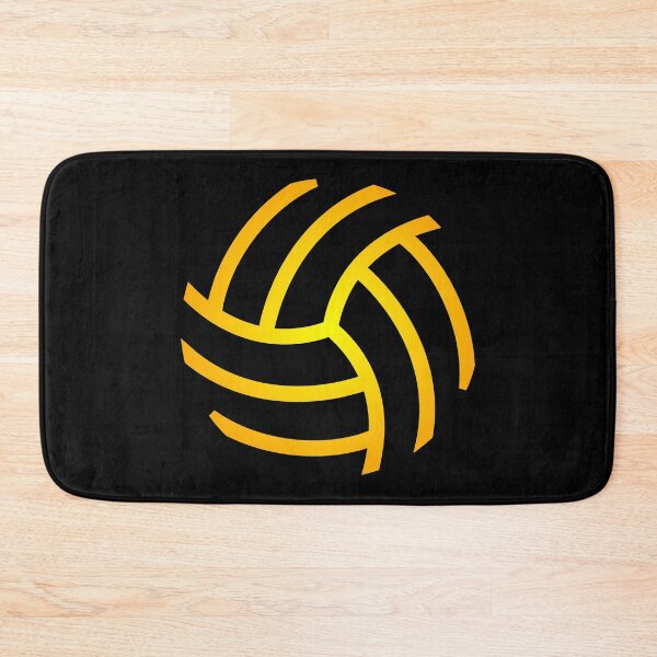 Item preview, Volleyball Electric Yellow Outline designed and sold by groovezero.