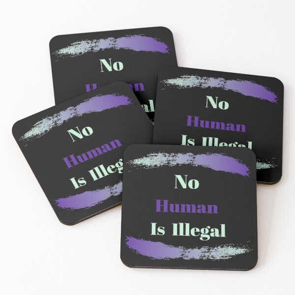 Item preview, No Human Being Is Illegal designed and sold by CoppersMama.