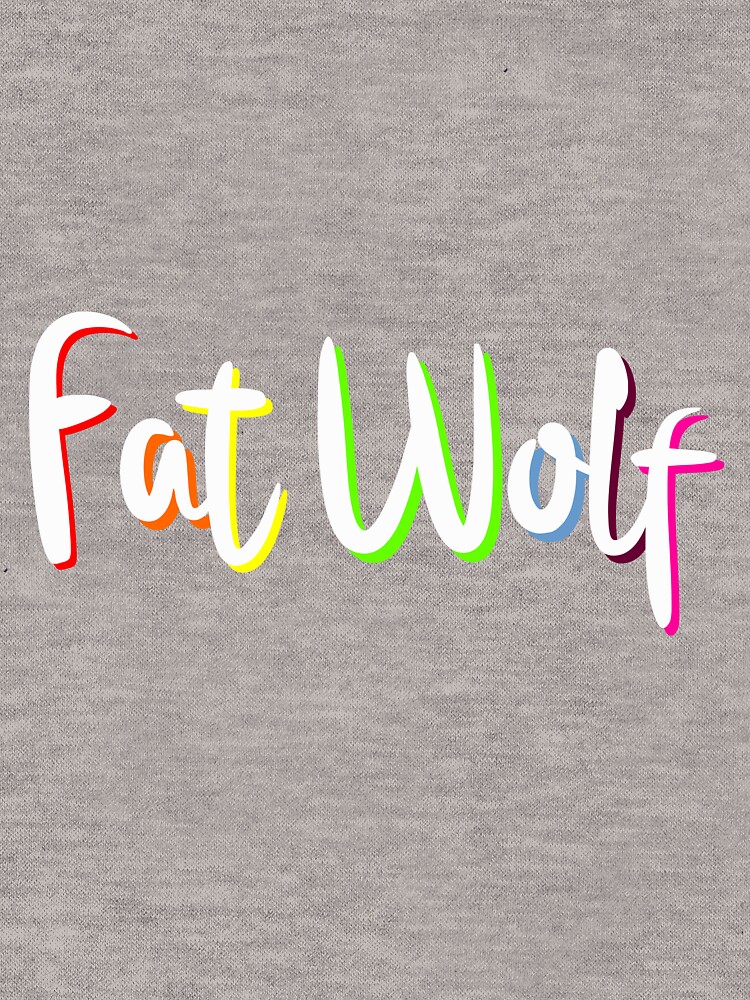 Fat Wolf Rainbow by danbadgeruk