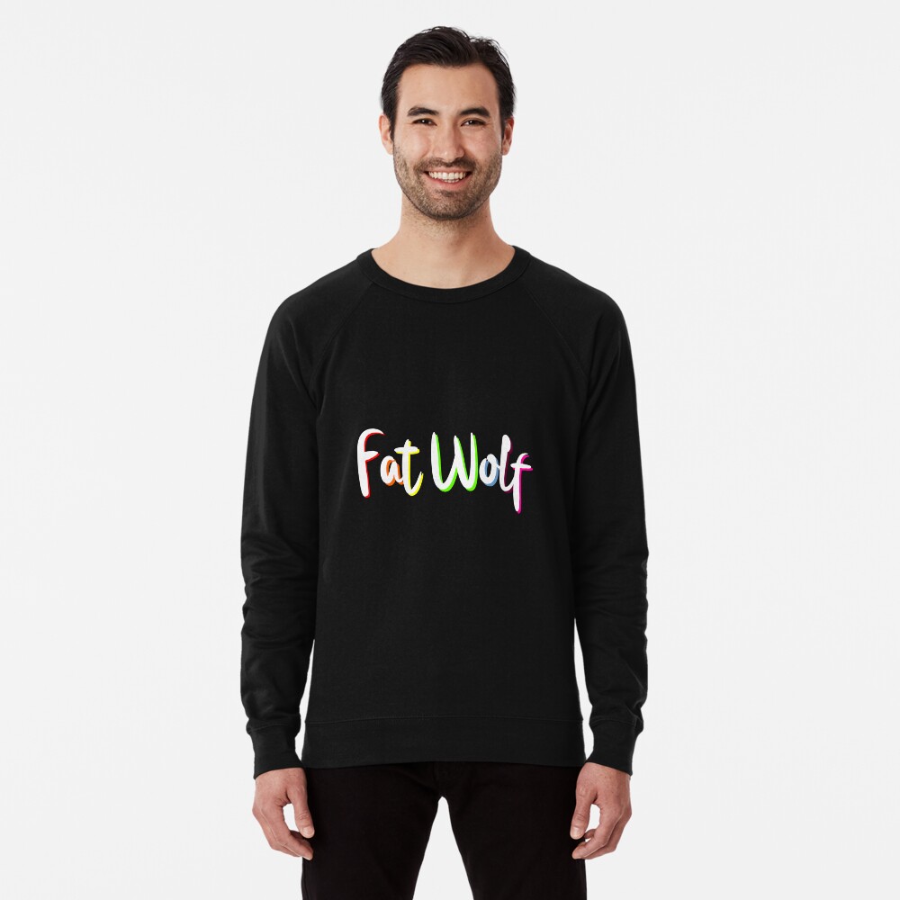 Fat Wolf Rainbow Lightweight Sweatshirt