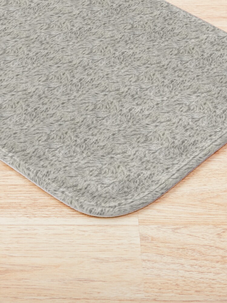"White Fur" Bath Mat for Sale by implexity Redbubble