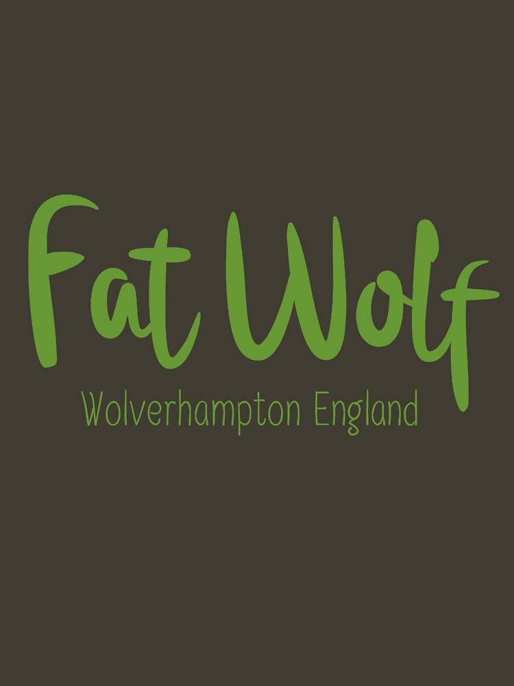 Fat Wolf Logo (Green) by danbadgeruk
