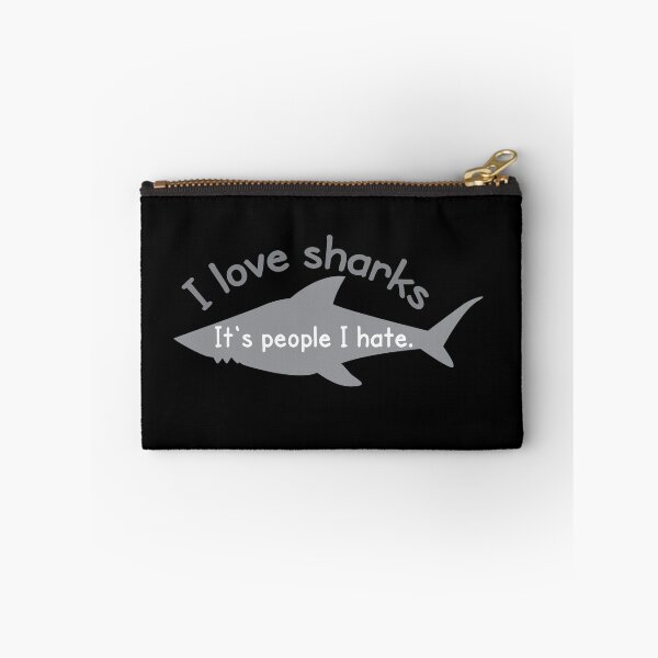 Item preview, I love sharks- it's people I hate designed and sold by jazzydevil.
