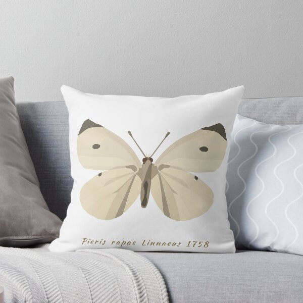 Item preview, Cabbage White Butterfly Scientific Drawing Portrait designed and sold by Bug & Brush.