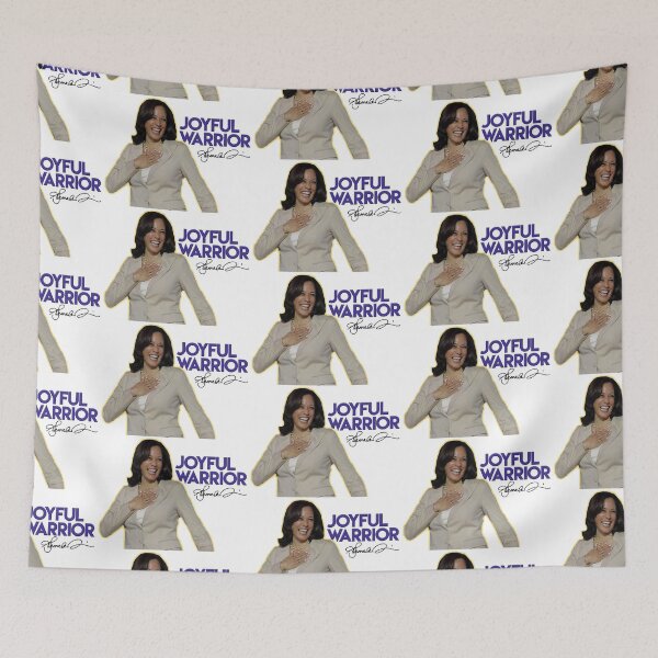 Item preview, Kamala Harris "Joyful Warrior" designed and sold by itsmebecca.