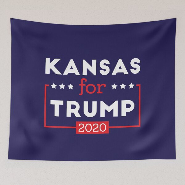 Item preview, Kansas for Trump designed and sold by Free-Range Chicken.