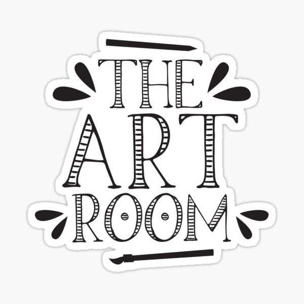 Item preview, THE ART ROOM sign designed and sold by jazzydevil.