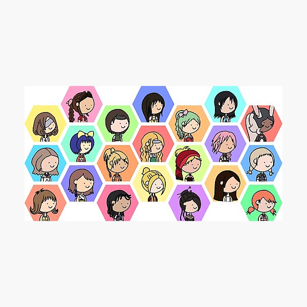 Item preview, Ladies of Final Fantasy designed and sold by HatsOnlyLink.