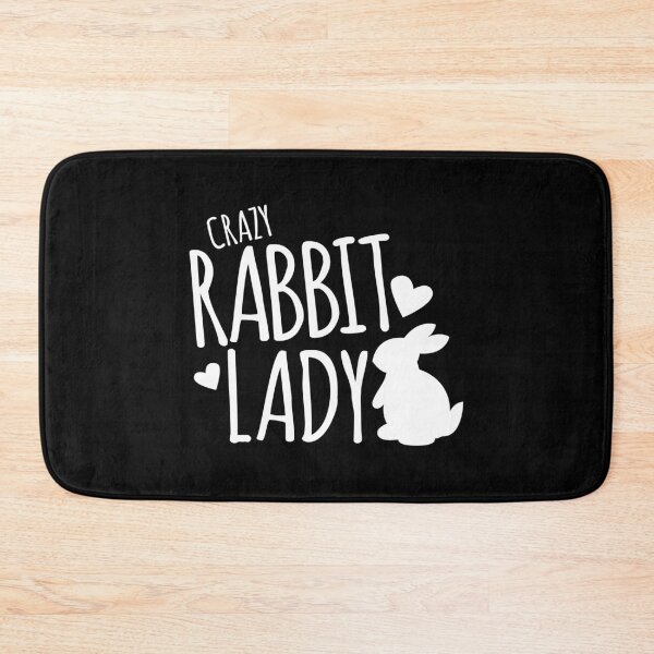 Item preview, Crazy Rabbit lady (new copy in white) designed and sold by jazzydevil.